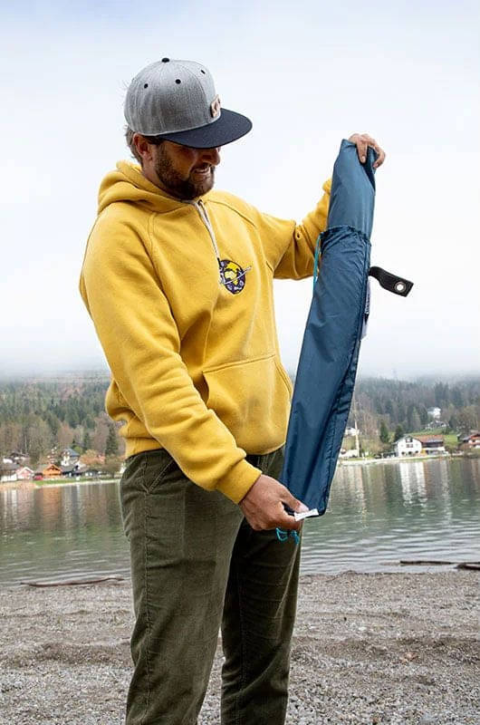 BENT Verbindbares Sonnensegel TC-Zip-Canvas Single Rose - RV Schwarz - 50232