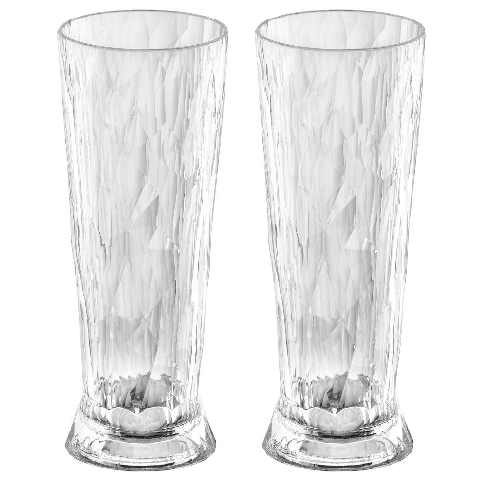 KOZIOL Superglas CLUB NO. 11 Bierglas 500 ml 2er-Set - 4418535