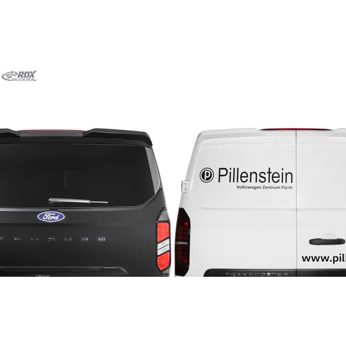 RDX Racedesign Dachspoiler fuer FORD Transit-Tourneo Custom V710 ab Bj- 2023 - VW T7 Transp-Caravelle ab Bj. 2025 - RDDS195