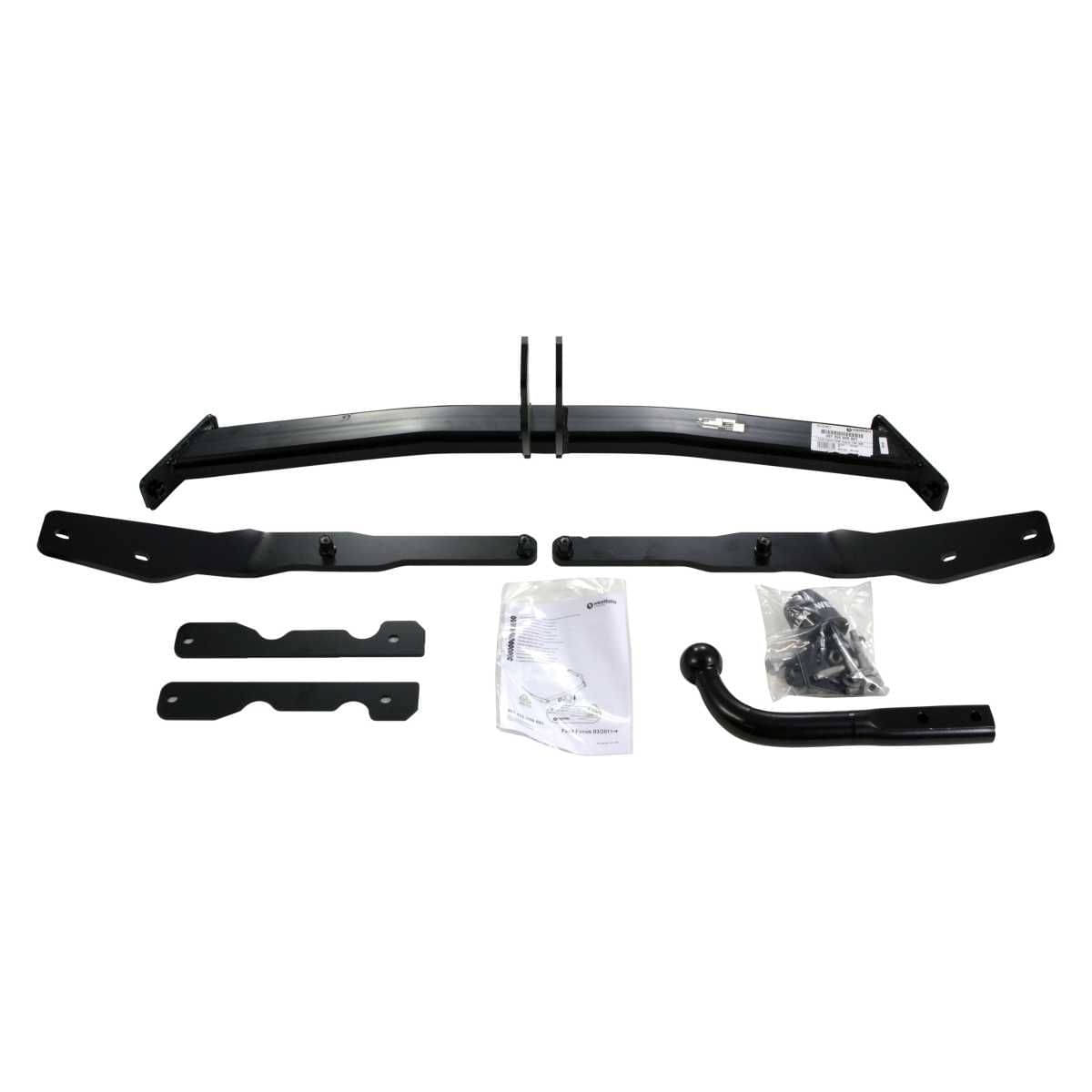 Westfalia Starre Anhaengerkupplung fuer Ford Focus Turnier -BJ ab 04-2011-08-2018- - nur fuer Fzg ohne Vorruestung - im Set mit 13-pol. fahrzeugspezifischem Elektrosatz - 307456900113