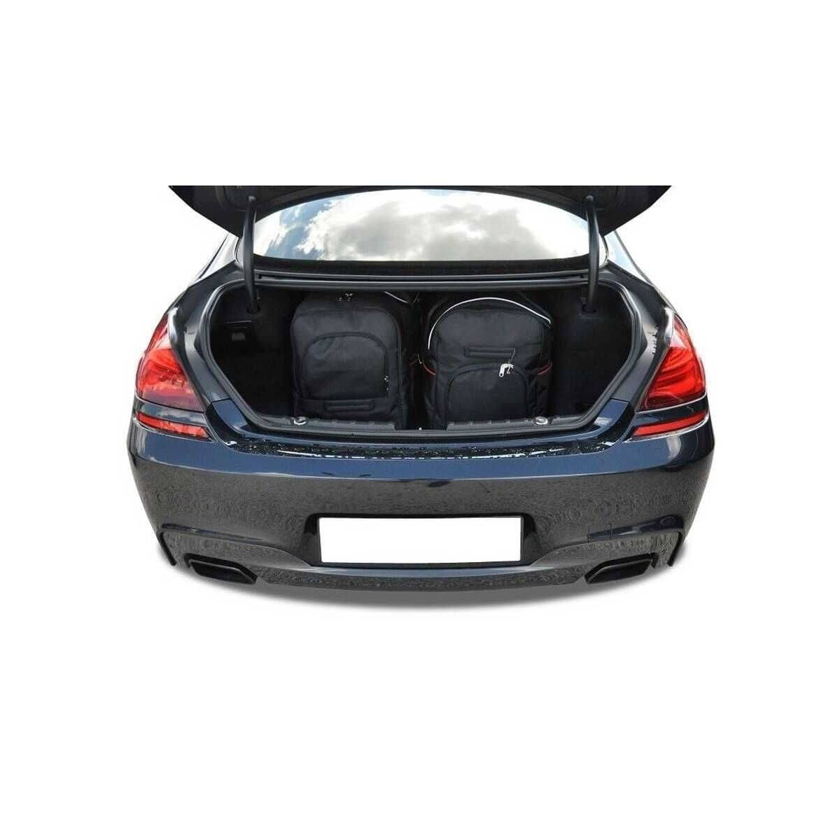 KJUST Kofferraum Taschen Set fuer BMW 6 GRAN COUPE ab Bj. 2012 4er-Set - 7007014