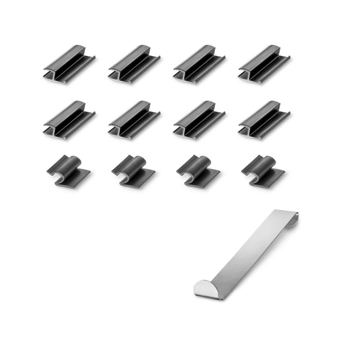 WINDESA SunClip Sonnenschutz - Sichtschutz Opel Crossland ab Bj. 2017 Set ABC - sun-10476abc