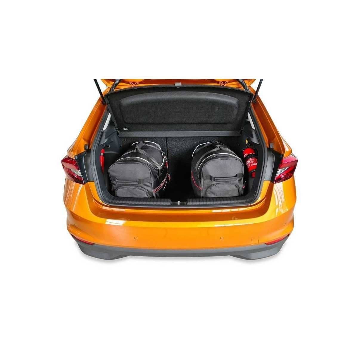 KJUST Kofferraum Taschen Set fuer SKODA FABIA Schraegheck ab Bj. 2021 3er-Set - 7037034
