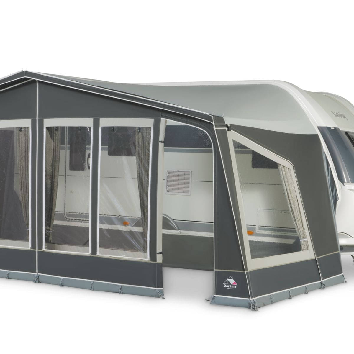 DOREMA Wohnwagen-Vorzelt MULTI NOVA TREND- Gr. 6- Umlauf 775-800 cm- Tiefe 240 cm- 28 mm Alugestaenge