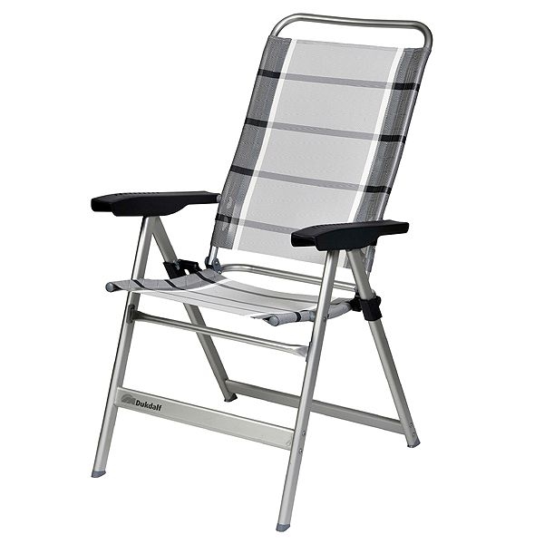 Dukdalf Sessel Dynamic Standard silber-anthrazit 0649 Campingstuhl