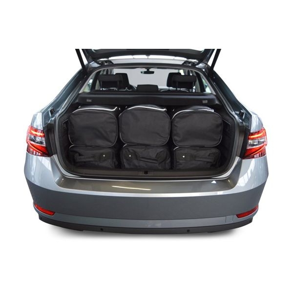 Car Bags S50801S Skoda Superb III -3V- Bj- 15- Reisetaschen Set- Auf Ihr Auto massgeschneidert- Das Original