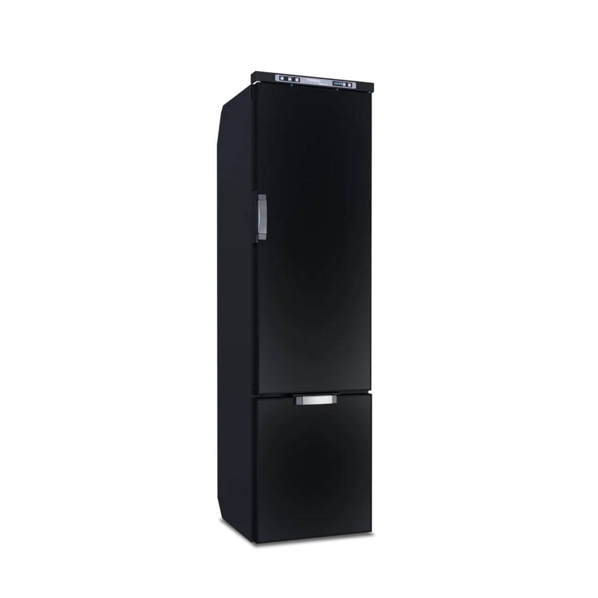 VITRIFRIGO Kompressor-Kühlschrank Slim C150 CHR 12/24 V 140 L mit Gefrierfach Schwarz matt VITRIFRIGO Kompressor-Kuehlschrank Slim C150 CHR 12-24 V 140 L mit Gefrierfach Schwarz matt