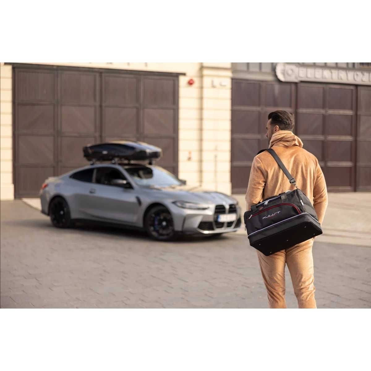 KJUST Kofferraum Taschen Set fuer AUDI A3 Limousine Bj. 2013-2020 4er-Set - 7004005