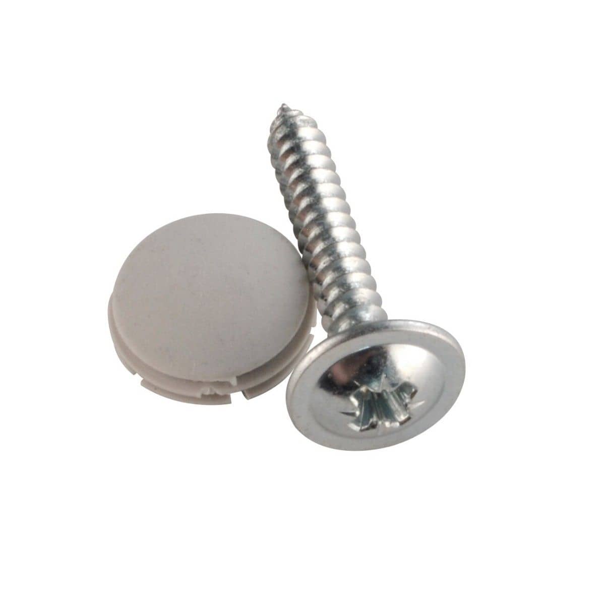 Dometic Seitz Abdeckkappen grau D=12 mm incl. Schrauben je 12 Stueck