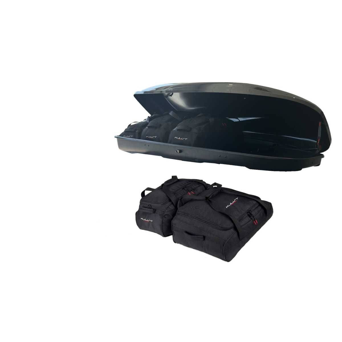 KJUST Dachboxen Taschen Set fuer Dachbox HYUNDAI 99730ADE00 390L 5er-Set - 13203