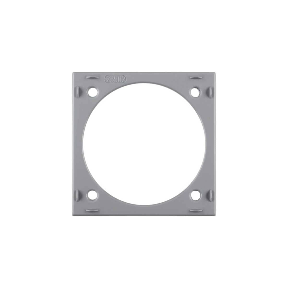 BERKER INTEGRO Flow Aufbau-Distanzring grau glänzend BERKER INTEGRO Flow Aufbau-Distanzring grau glaenzend - 9 1825 25 06