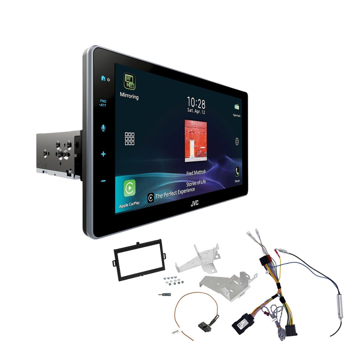 JVC KW-Z900DBW inkl. Installations-Kit mit LFB für MB Sprinter ab Bj. 2019 JVC KW-Z900DBW inkl- Installations-Kit mit LFB fuer MB Sprinter ab Bj. 2019 - KW-Z900DBW KITMPROFB