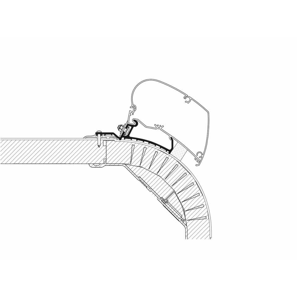 THULE Adapter Kit Laika Kreos fuer Markise 6300 9200 9200