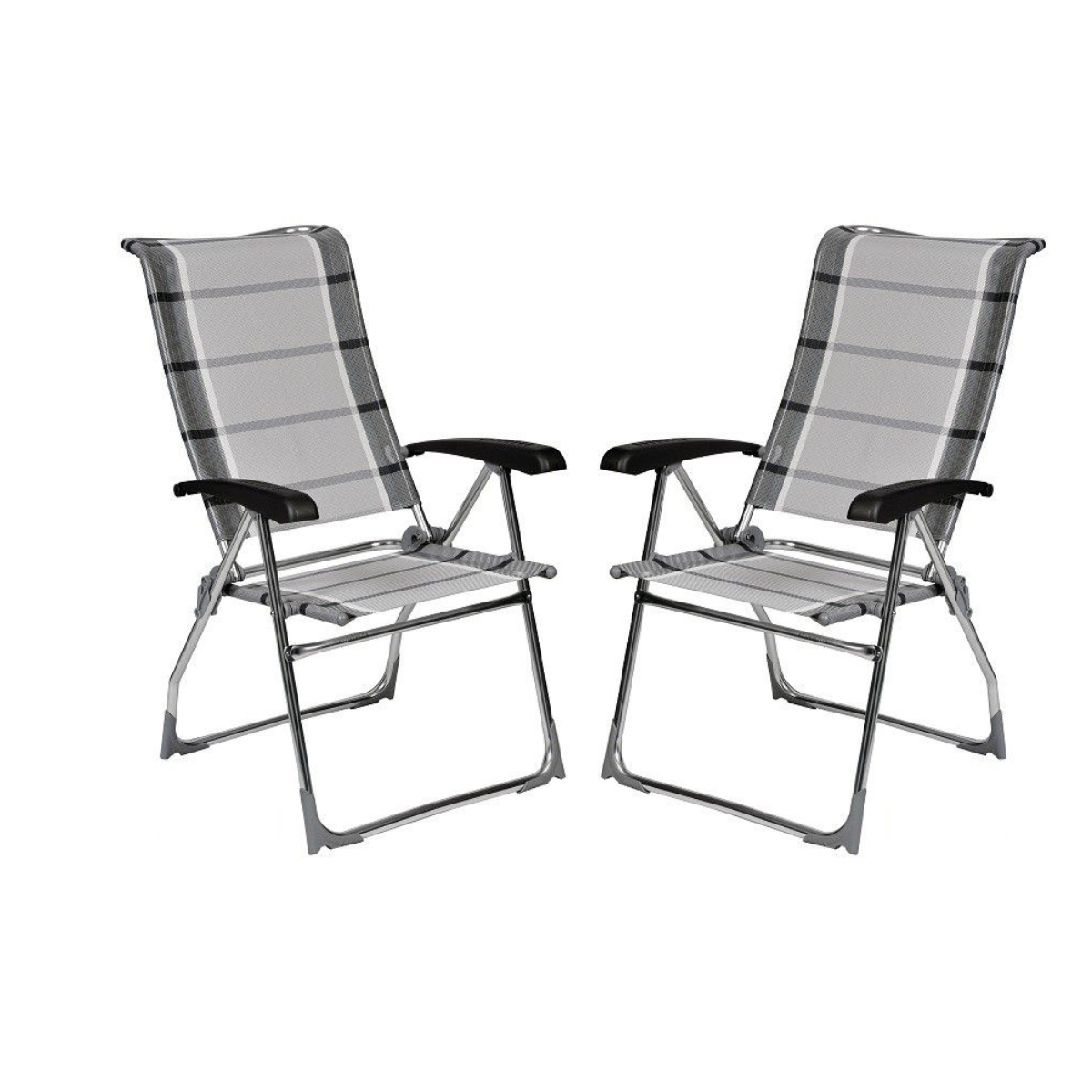 DUKDALF Stuhl Aspen silber anthrazit 2er-Set - 42-01-0649.4