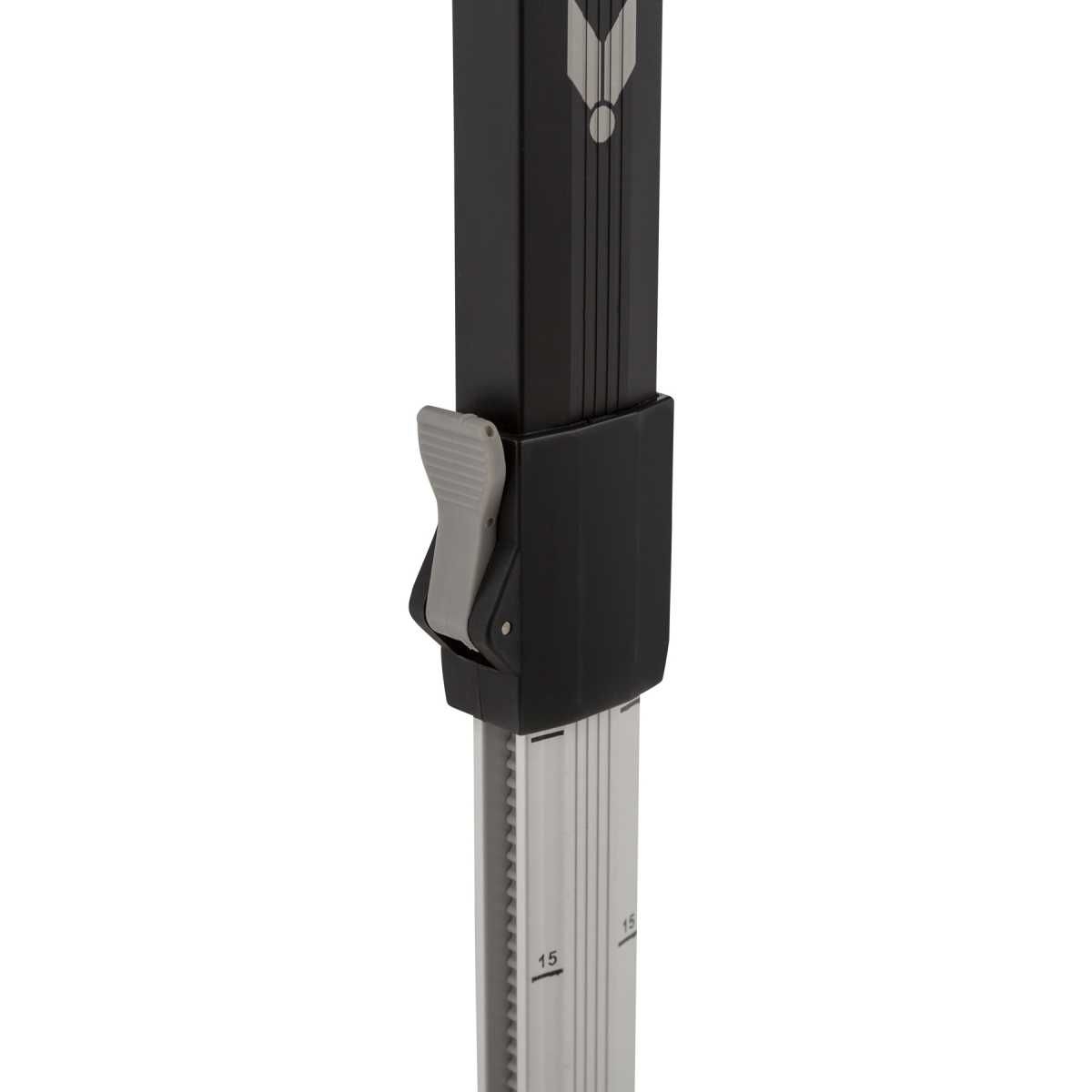 BRUNNER Campingstuhl ARAVEL 3D - L Schwarz 2er-Set - Tisch ELU NG 100 - 0404065N.C09L 0406040N