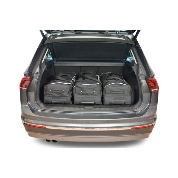 Car Bags V12601S VW Tiguan SUV Bj- 15-23 hoher Ladeboden - Reisetaschen Set- Auf Ihr Auto massgeschneidert- Das Original