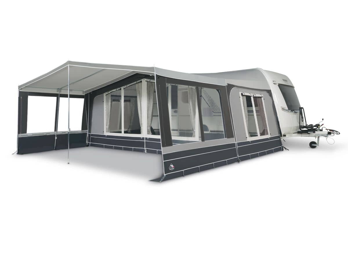 DOREMA Sonnenvordach DIAMOND SEASON- Gr. 8- Umlauf 825-850 cm- 25 mm Stahlgestaenge - 4498 - S25 090 02 PG