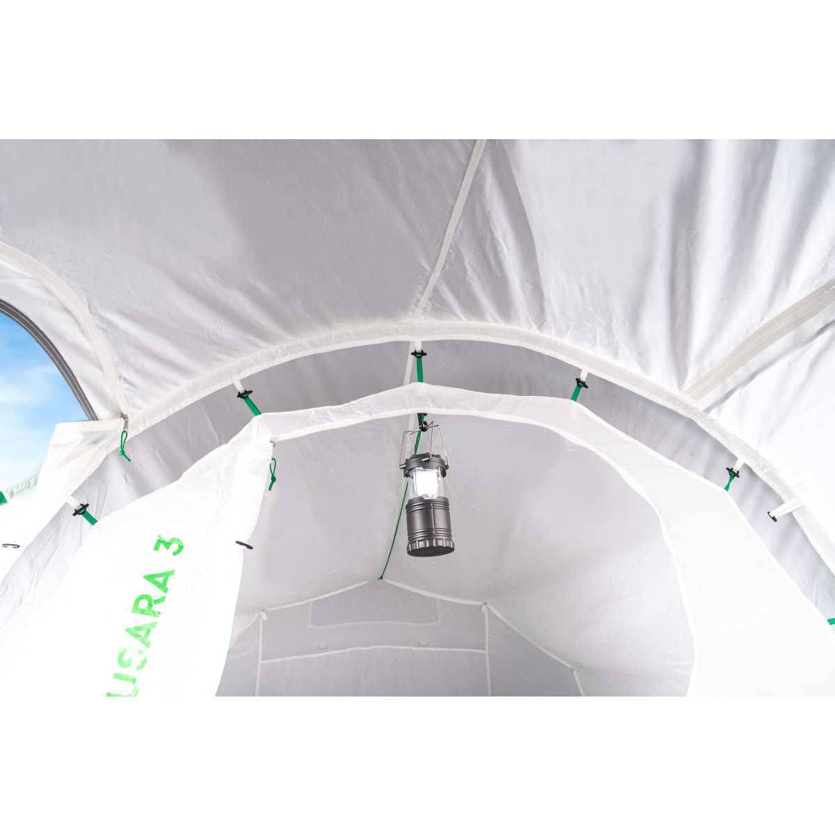 TAMBU TUSARA Tunnelzelt Eco Plus Line Weiss 3 Personen - 20240414
