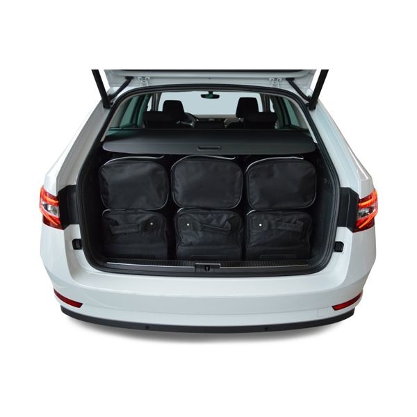 Car Bags S50901S Skoda Superb III -3V- Kombi Bj- 15- Reisetaschen Set- Auf Ihr Auto massgeschneidert- Das Original