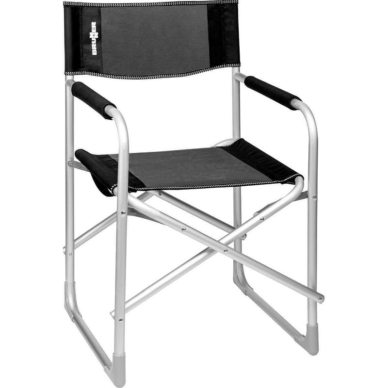 BRUNNER Faltstuhl Captain grau/schwarz kaufen bei Camping Factory