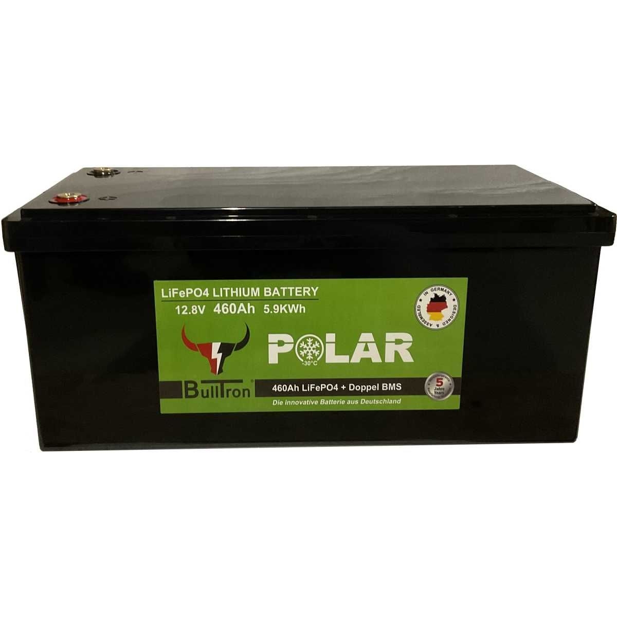 BULLTRON Lithium-Batterie POLAR 460Ah 12V inkl. BMS 300A Dauerstrom - App - LI460B300-12-P