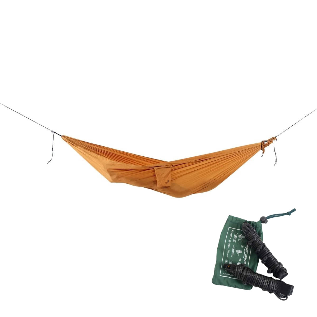 TICKET TO THE MOON Compact Hammock Hängematte Sand inkl. Lightest Straps TICKET TO THE MOON Compact Hammock Haengematte Sand inkl. Lightest Straps - TMC70 TMLSTRAP
