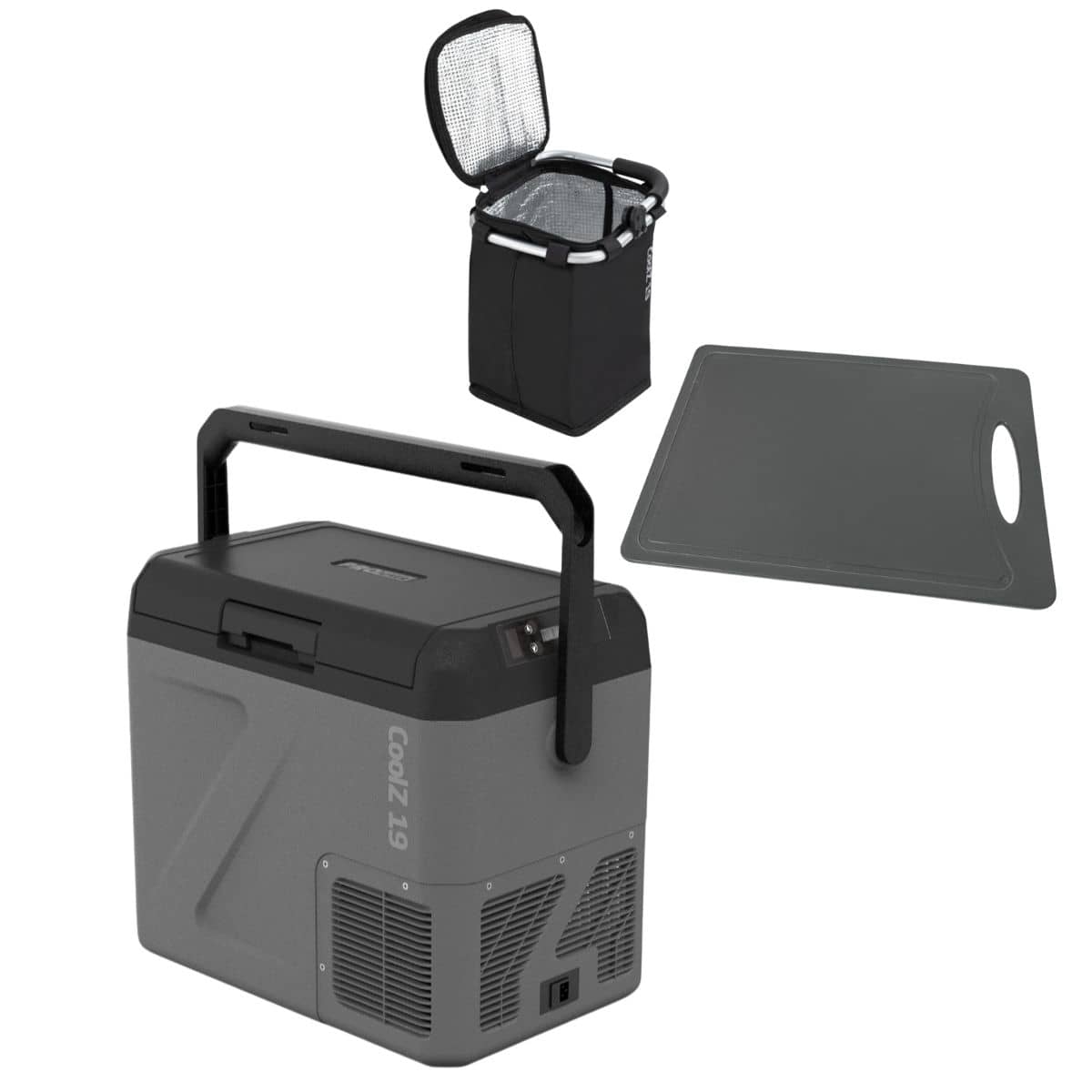PRO USER Kompressor Kühlbox CoolZ 19, 12/24/230 V, 19 L PRO USER Kompressor Kuehlbox CoolZ 19- 12-24-230 V- 19 L - 20409