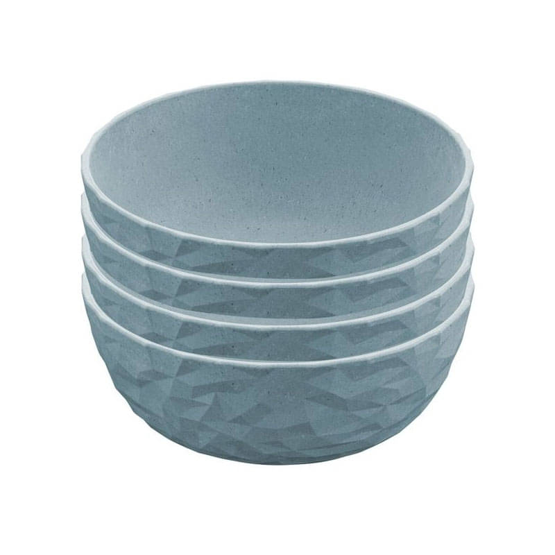 KOZIOL Schale CLUB nature flower blue 700 ml 4er-Set KOZIOL Schale CLUB nature flower blue 700 ml 4er-Set - 8637716