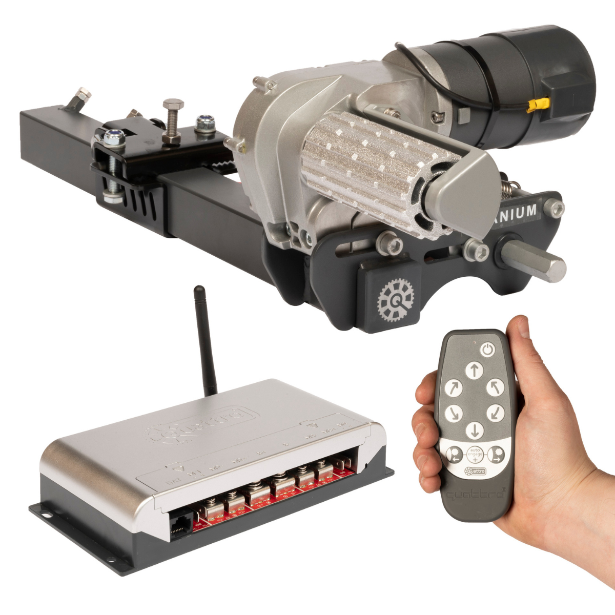 Quattro Titanium e-Go Rangierhilfe mit PowerXtreme X30 - EM050025