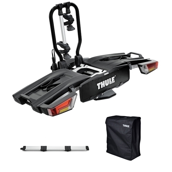 THULE 933 EasyFold XT 2 Fahrradtraeger inkl. Rampe und Tasche