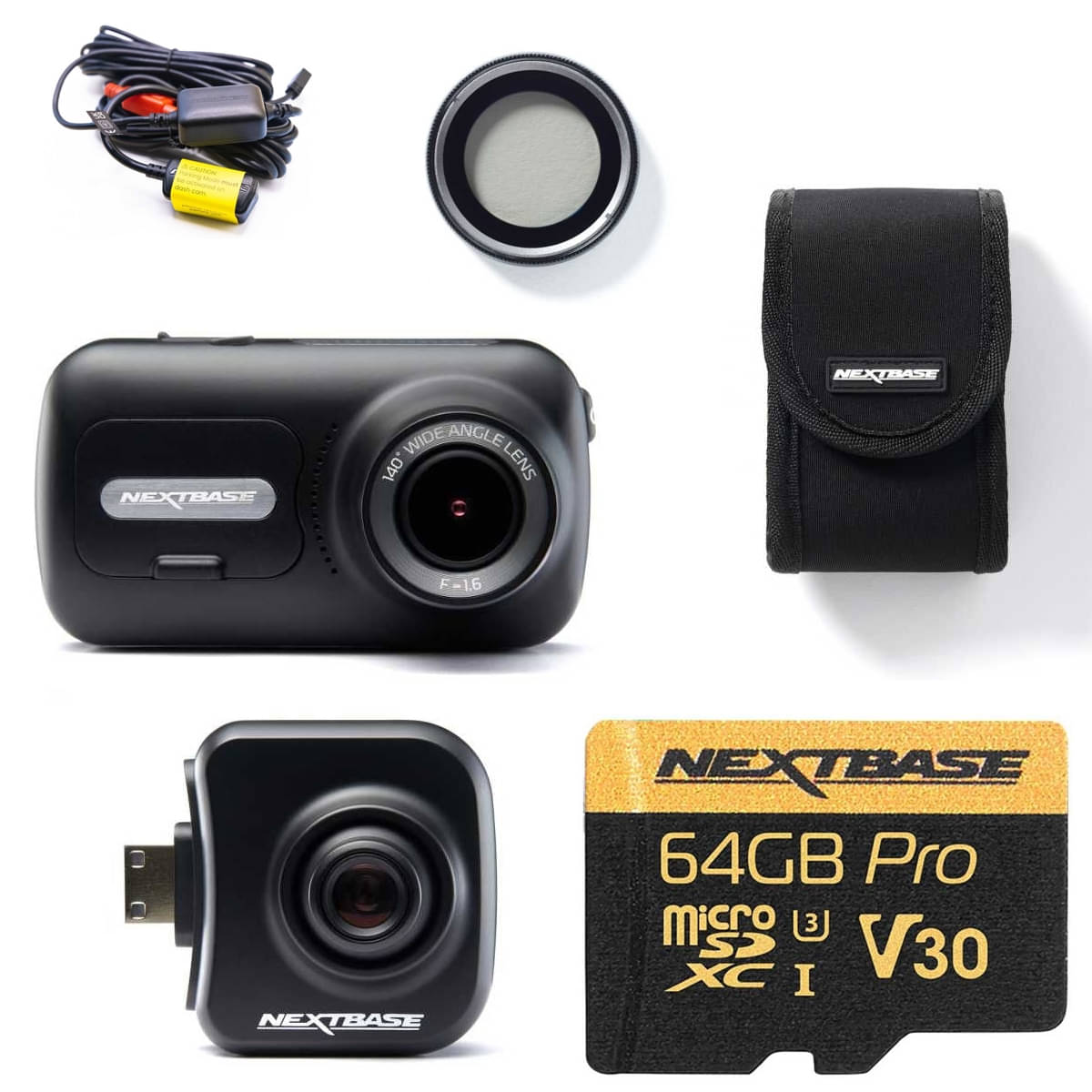 NEXTBASE Serie 2 322GW DashCam und Rueckfahrkamera Komplett-Set 1.0