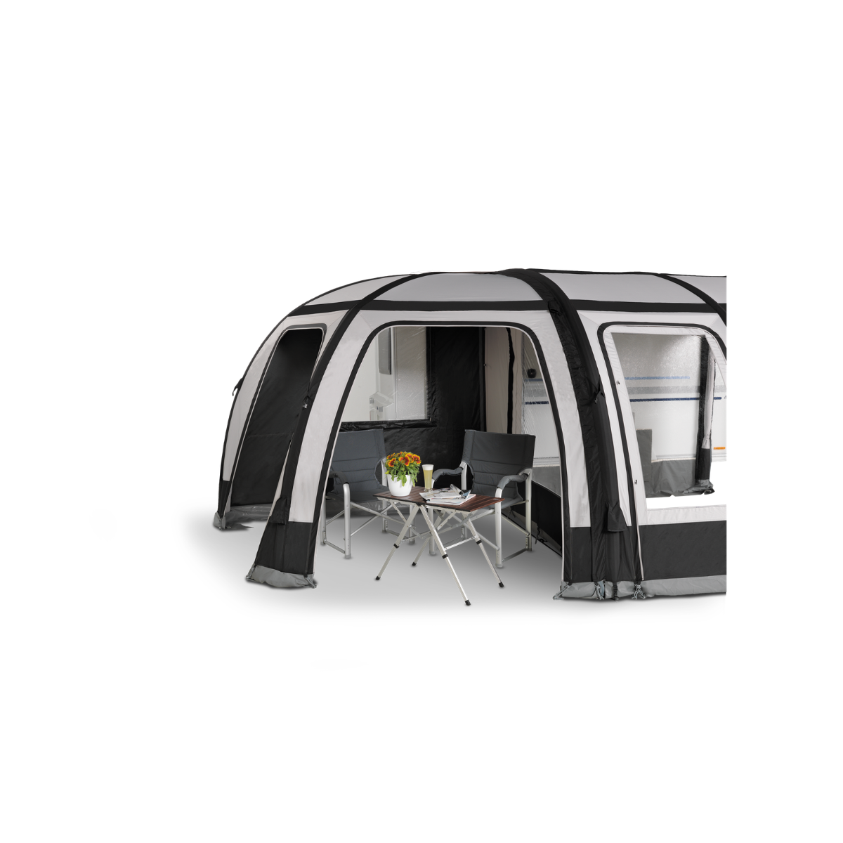 StarCamp rechter Anbau fuer aufblasbares Teil-Vorzelt MAGNUM AIRFORCE 260-390 - 13122
