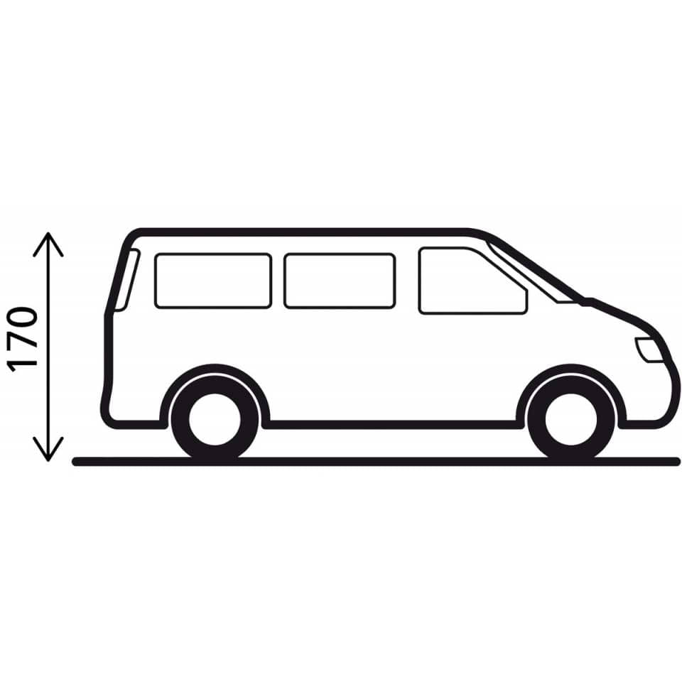 Brunner Heckklappenzelt PILOTE CADDY 5 0102944N