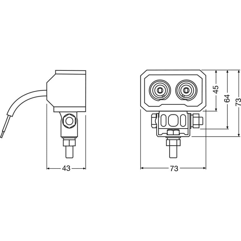 OSRAM LEDriving® Lightbar WL VX80-WD Arbeitsscheinwerfer - LEDWL114-WD