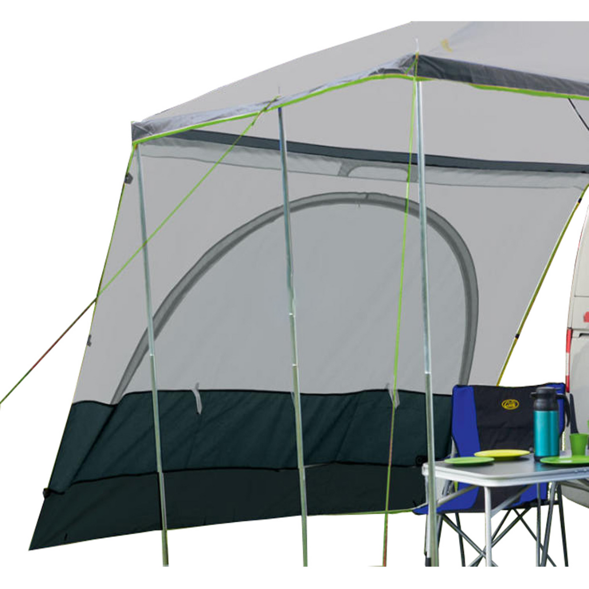 REIMO TENT Seitenwand SPACE fuer Sonnenvordach PALM BEACH - 900154