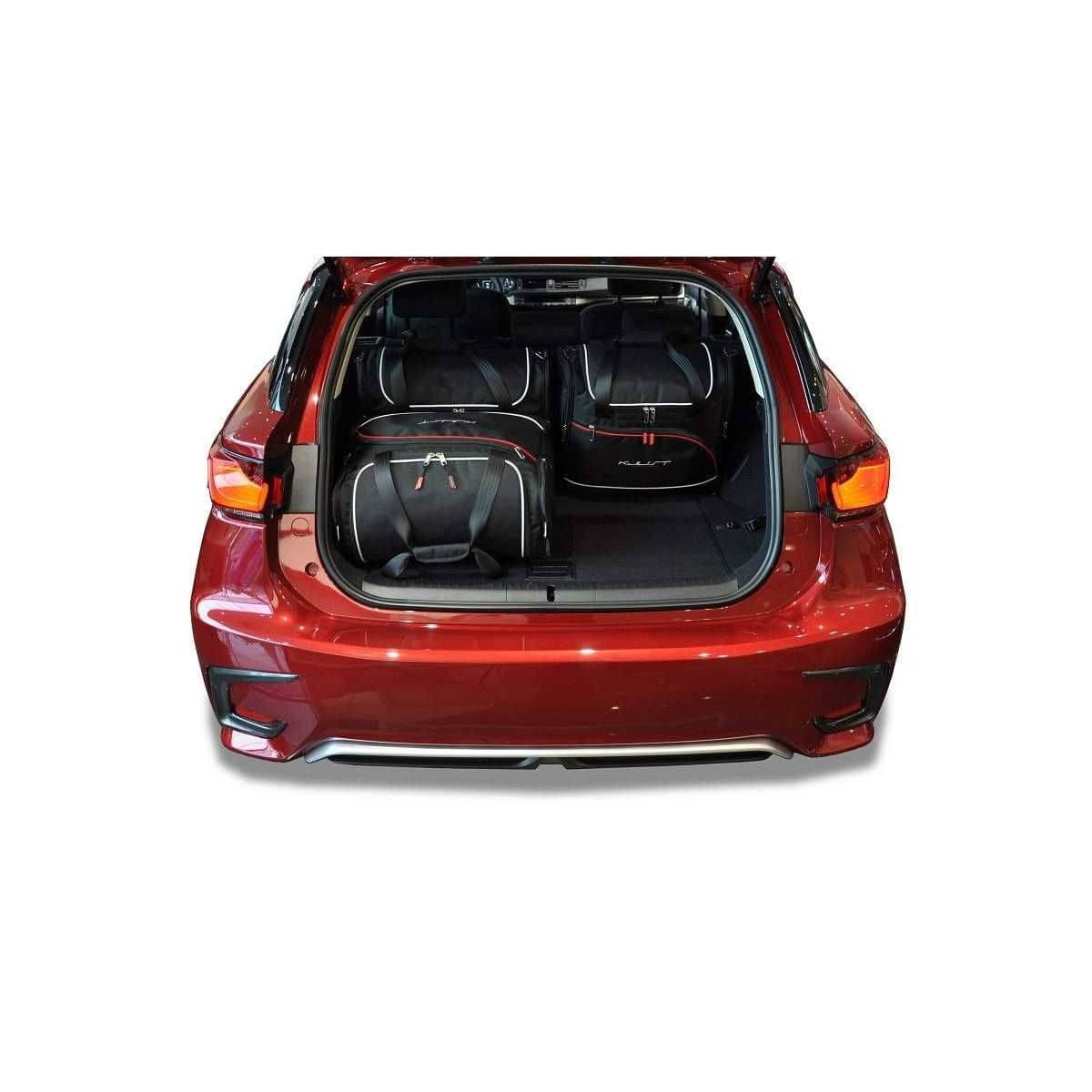 KJUST Kofferraum Taschen Set fuer LEXUS CT Bj. 2010-2021 4er-Set - 7025019