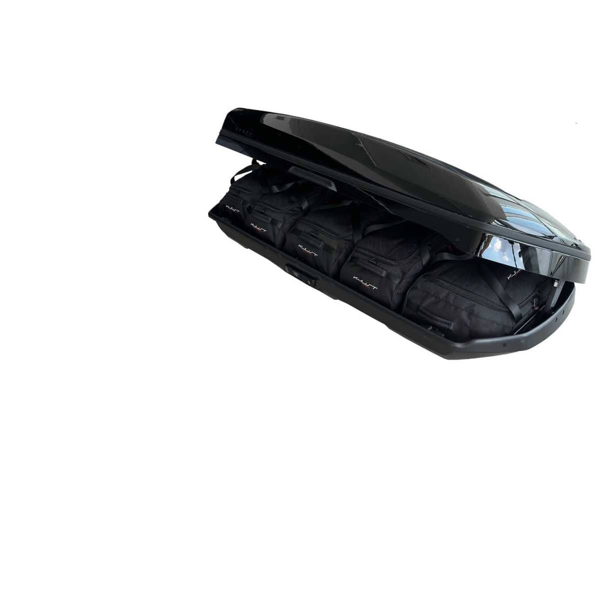 KJUST Dachboxen Taschen Set fuer Dachbox VOLVO ACTIVE 500 5er-Set - 13213
