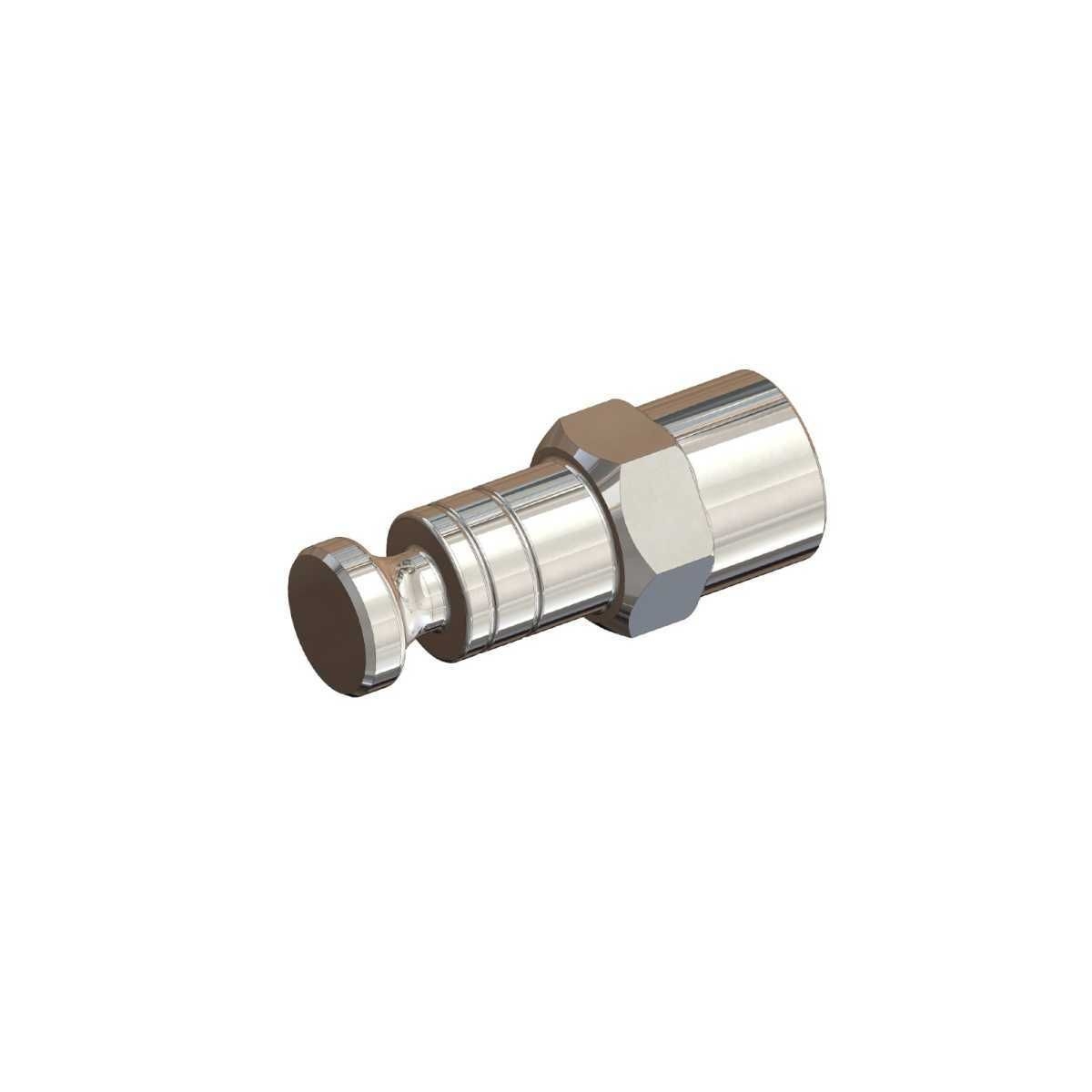 CROOZER Achsmutterkupplung Vollachsnaben mit Feingewinde 10.5- 20 mm Sockel - 122502218