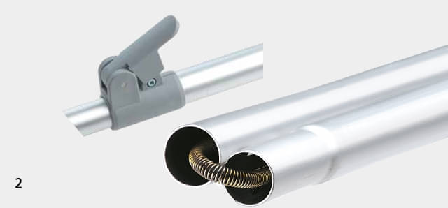 DOREMA Zeltgestänge Alu 28 mm für Wohnwagen-Vorzelt DIAMOND/MONZA, Gr. 18-22 DOREMA Zeltgestaenge Alu 28 mm fuer Wohnwagen-Vorzelt DIAMOND-MONZA- Gr. 18-22