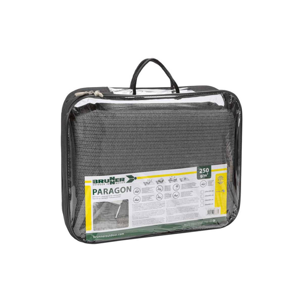 BRUNNER Zeltteppich Paragon grau 250 x 500 BRUNNER Zeltteppich Paragon grau 250 x 500 - 0201288N.C52
