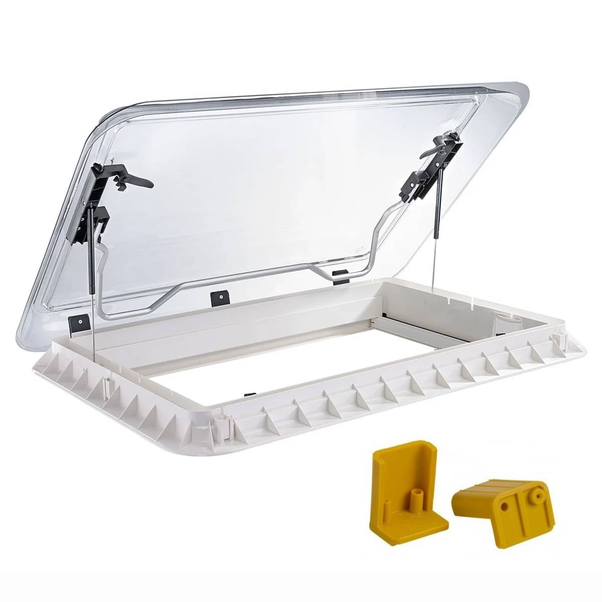 DOMETIC HEKI 2 de Luxe Dachfenster Dachhaube 960 x 655 mm Dachstaerke 39 - 46 mm - 9104100240 9104100246