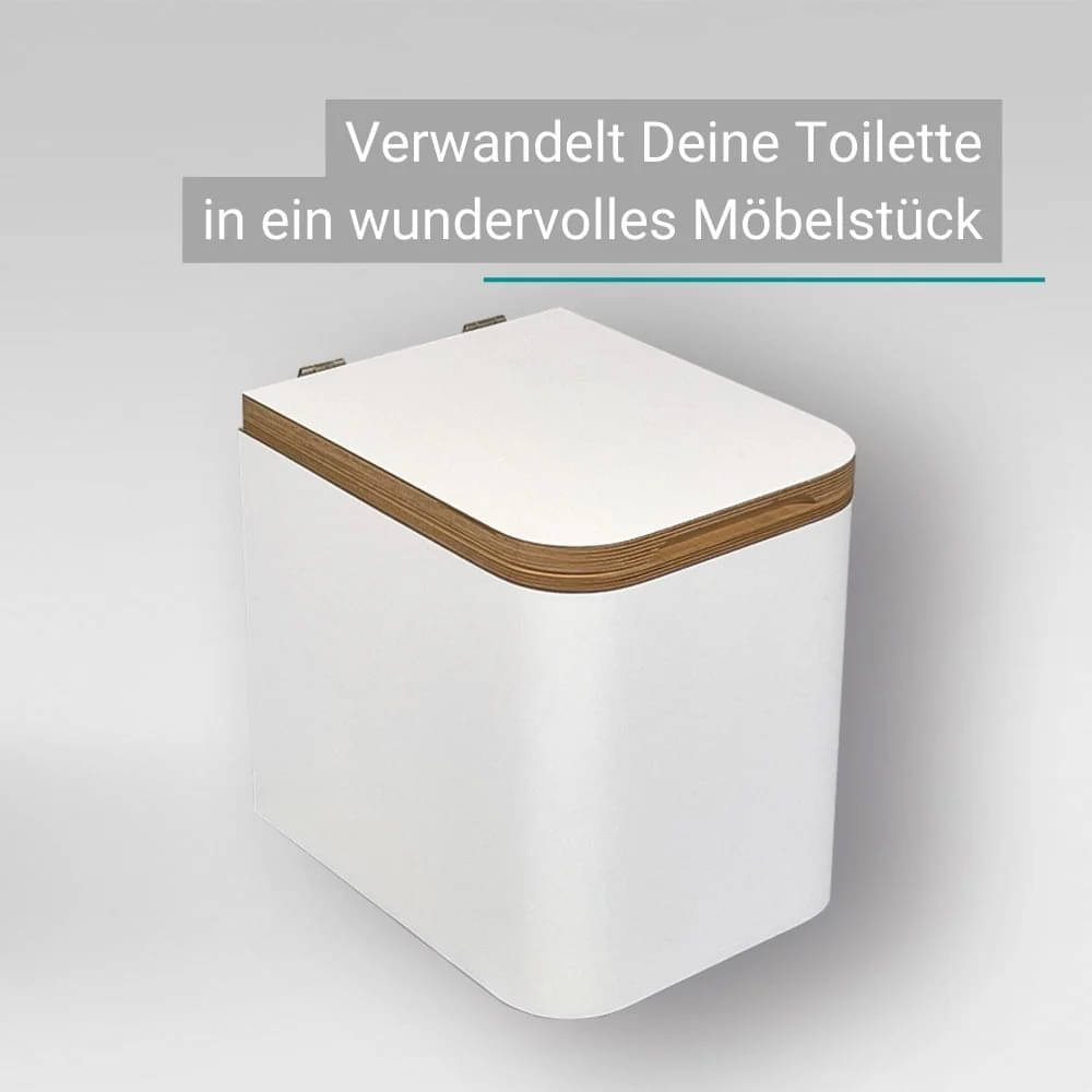 TRELINO Trenntoilette Timber Groesse M Weiss - T01-02601