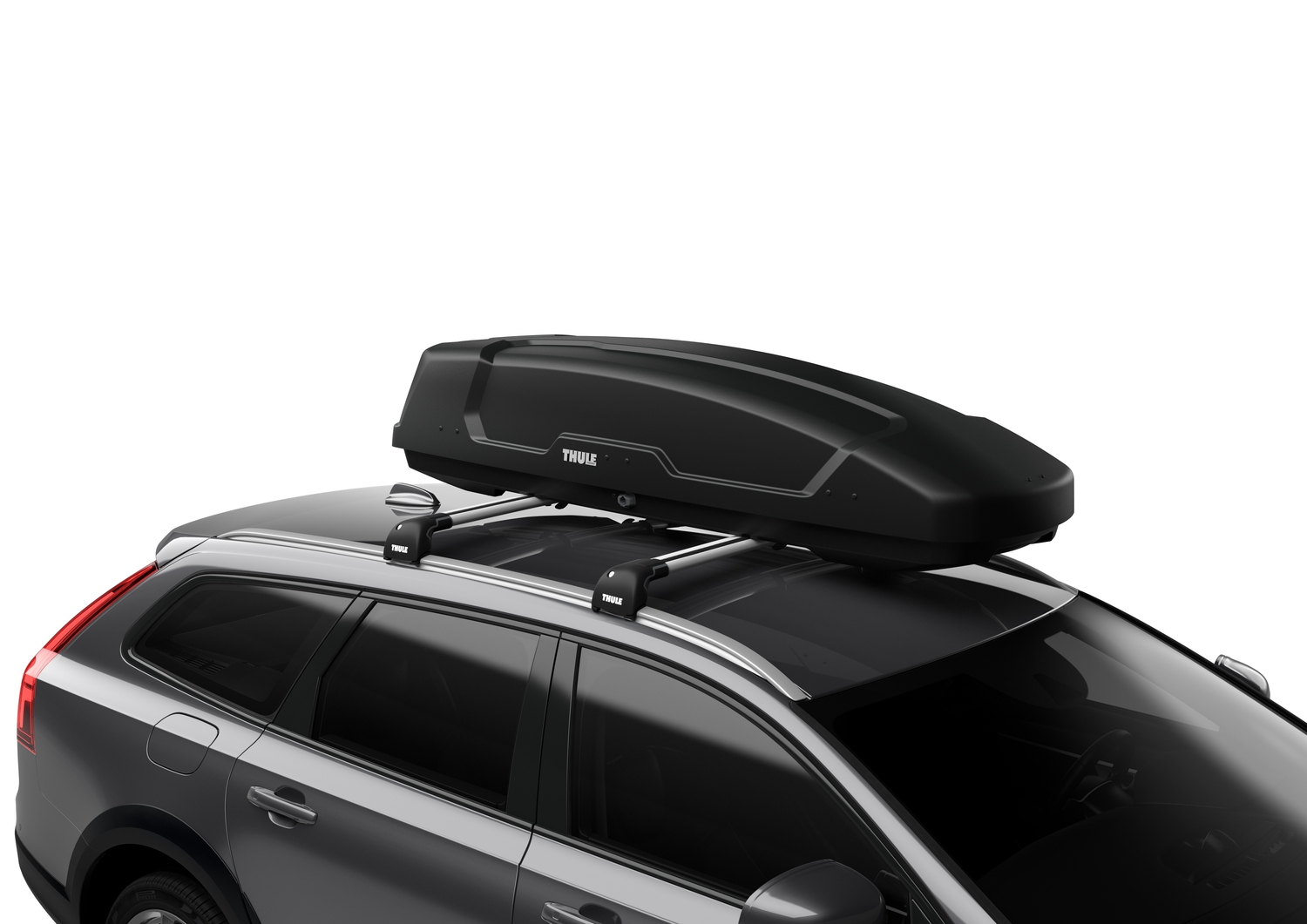 Thule Force XT Sport - 635600 - Dachbox THULE Force XT Sport 300 L Black Aeroskin