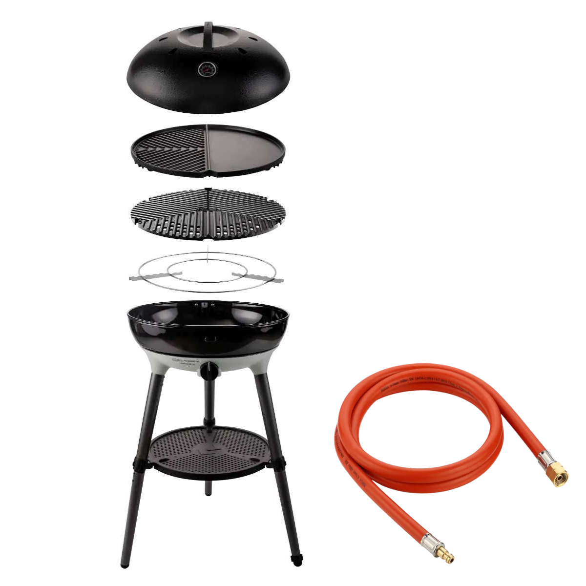 CADAC Carri Chef 50 BBQ-Grill2Braai 30 mbar inkl. Schlauch Gas-Aussensteckdose 300 cm - 8915C-50-EF 8524