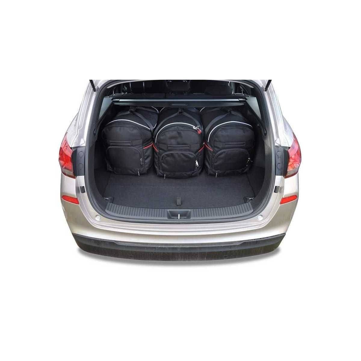 KJUST Kofferraum Taschen Set fuer HYUNDAI i30 WAGON ab Bj. 2017 5er-Set - 7018030