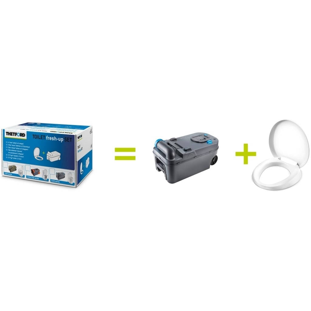 THETFORD Toilet FreshUp Set Toiletten Aufbereitungsset für C2/C3/C4 links - geprüfte Retoure THETFORD Toilet FreshUp Set Toiletten Aufbereitungsset fuer C2-C3-C4 links