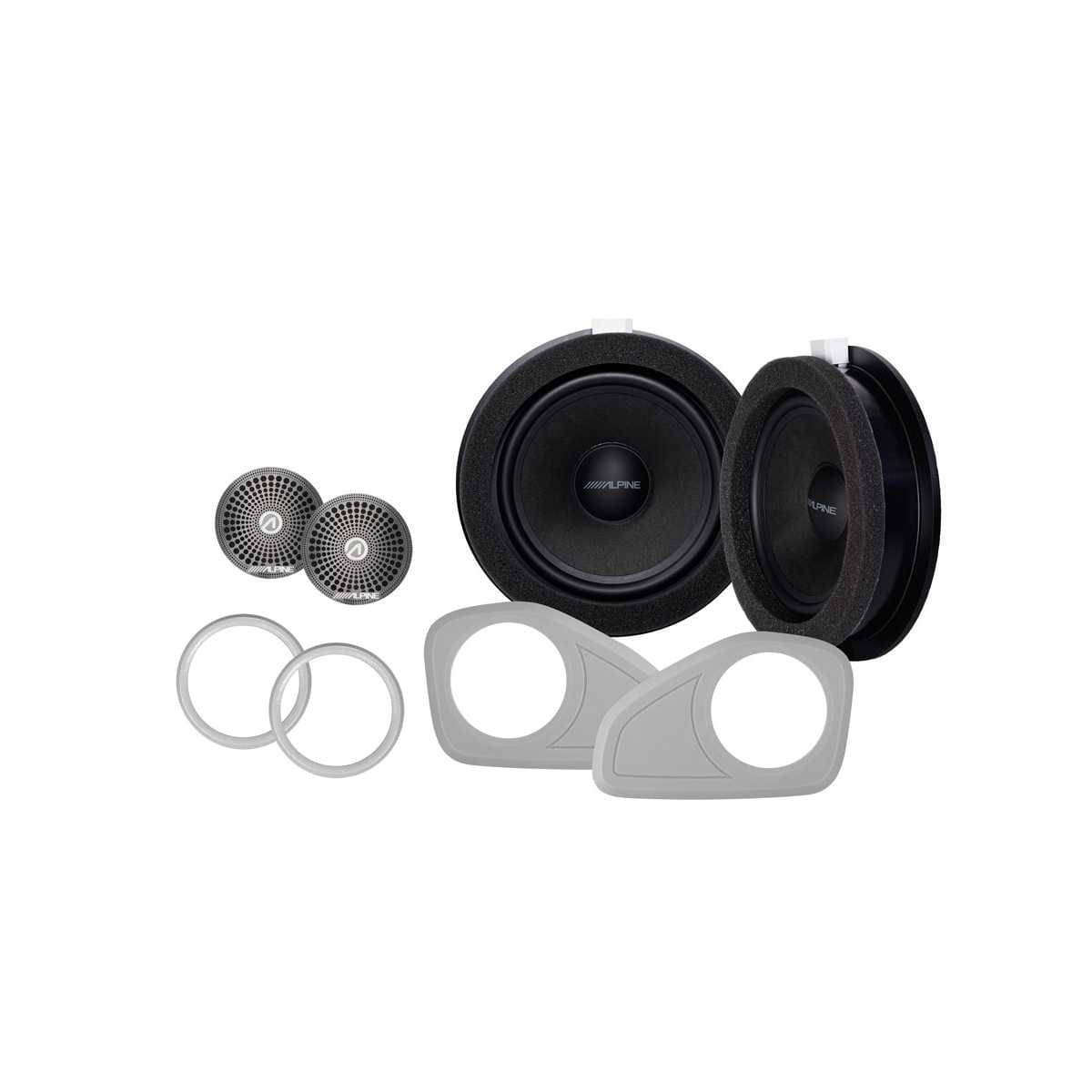 ALPINE Adventure Audio Soundsystem Ford Transit-Transit Custom ab Bj. 2014 SPC-106TRA7-2 - SPC-106TRA7-2