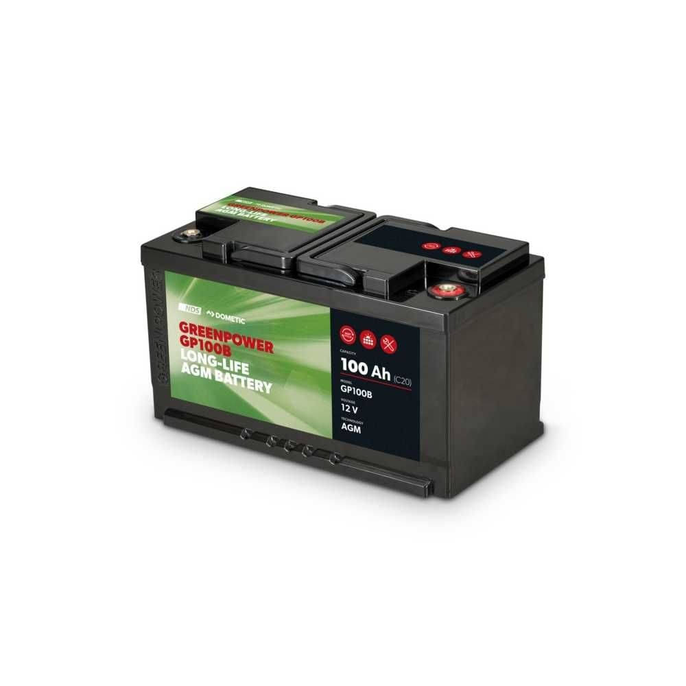 DOMETIC NDS GREENPOWER AGM Batterie GP100B 12 V/100 Ah DOMETIC NDS GREENPOWER AGM Batterie GP100B 12 V-100 Ah - 9620008164