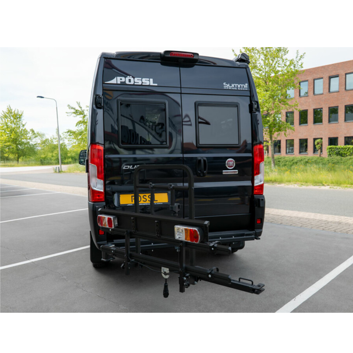 ENDURO Fahrradtraeger SESAMO mit Schwingmechanismus- Black - 50400