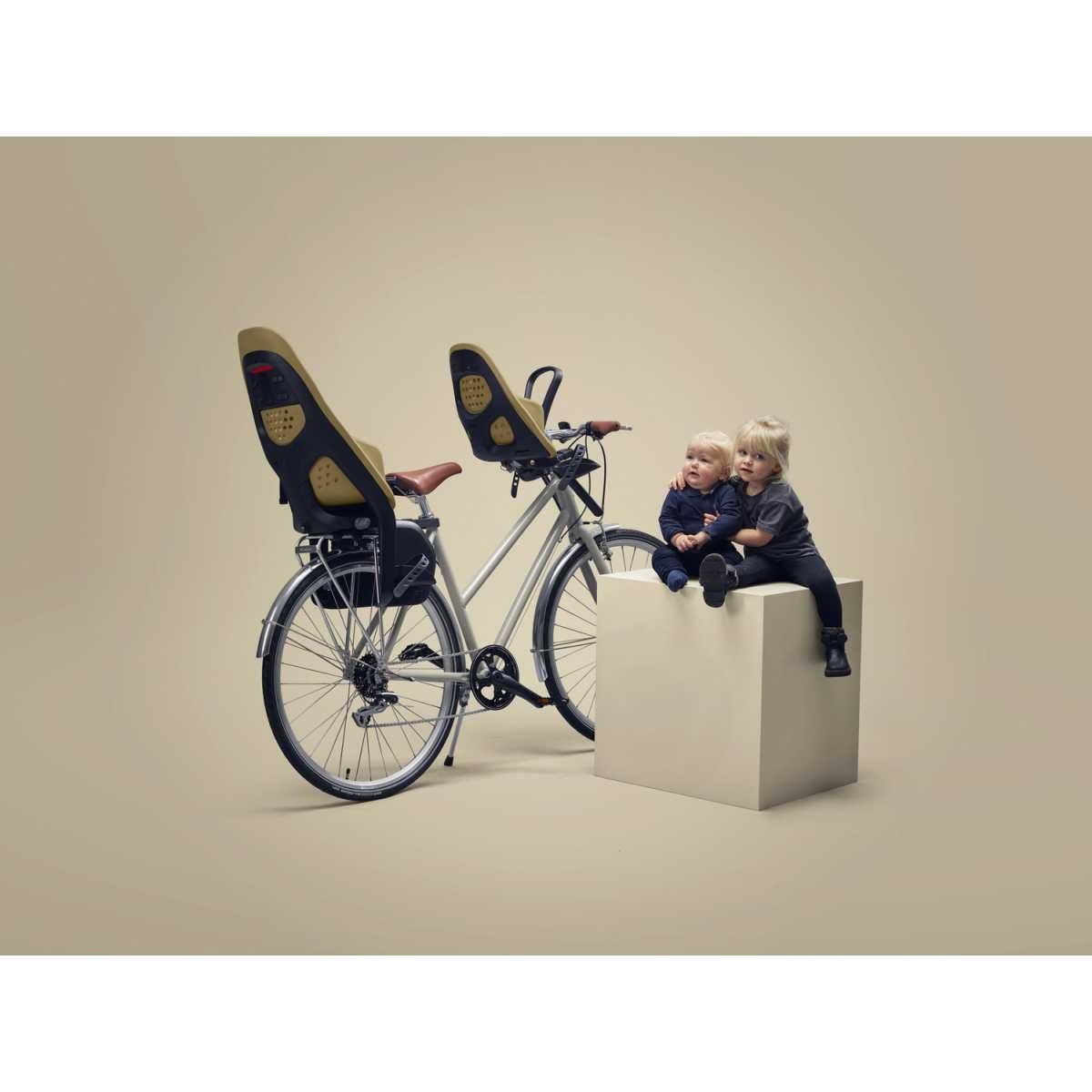 THULE Yepp 2 Maxi Fahrradkindersitz Gepaecktraeger Fennel Tan - 12021204